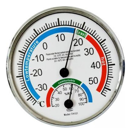 6 Medidor De Temperatura De Humedad Analógico, Materiales