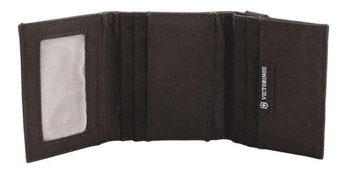 Billetera Victorinox Trifold color black de nailon - 10cm x 9cm x 3cm
