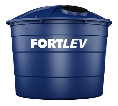 Tanque de agua Fortlev Caixa d'água vertical polietileno 7500L azul de 2.12 m x 2.79 m