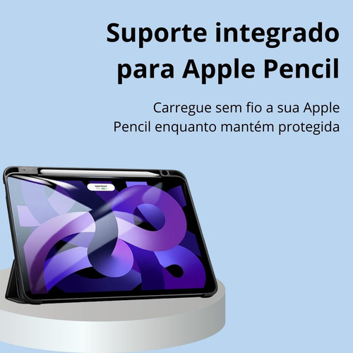 Capa Esr Proteção 360 C/ Porta Apple Pencil P/ iPad Pro 12.9