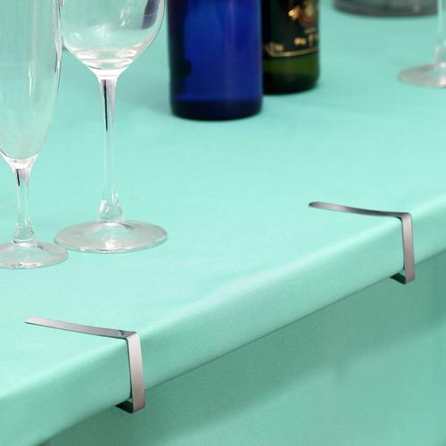 Soporte Para Mesa Con Mapas, 50 Unidades, De Acero Inoxidabl