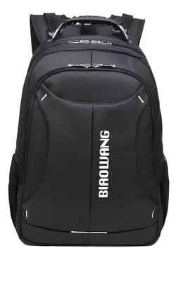Mochila Bolsa Reforçada Impermeável Notebook Cabo De Aço Cor Preto 2 Desenho Do Tecido Liso