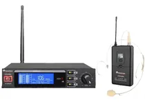 Comprar Microfono Uhf Frec Variable Headset Soundtrack Abregoaudio