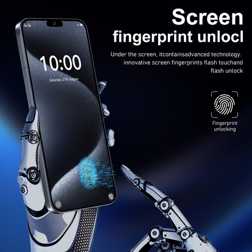 C Teléfono Inteligente Android 15promax 6,8 Pulgadas 8+256