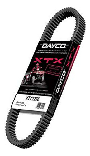 Dayco Xtx2256 Cinturón Atv, Negro
