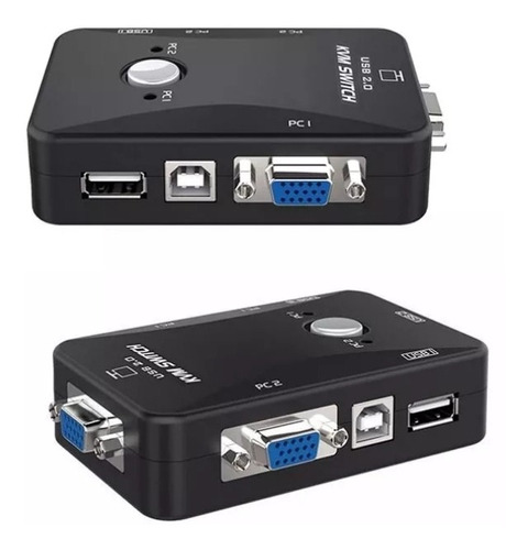 Switch Kvm 2 Puertos Usb 2.0