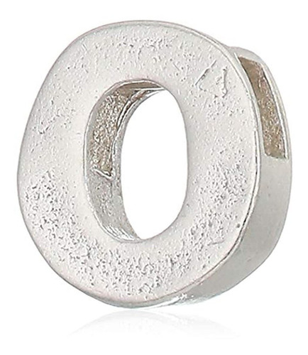 Colgante De Plata Diseño De Letra O, Marca Pyle