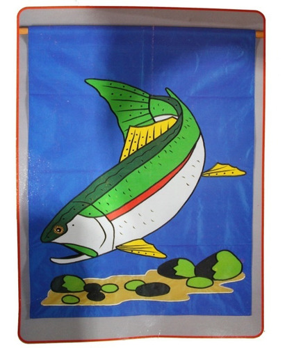 Bandera Decorativa Trucha Rivers Edge Trout Outdoor Flag