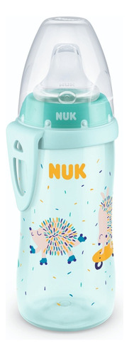 Vaso para bebés antiderrame NUK Active Cup color turquesa de 300mL