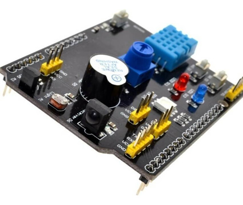 Kit 5 Placa Shield Multifunções Com Sensores E I/os