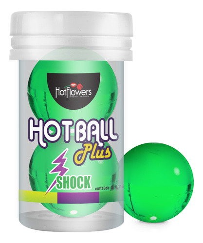 Hot Ball Plus Shock - Vibrante e eletrizante Hot Flowers	
