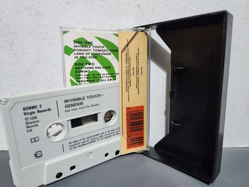 Génesis Invisible Touch Casset Virgin Importado 