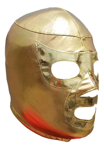 Deportes Martinez Mascara Luchador Lucha Libre Dorada