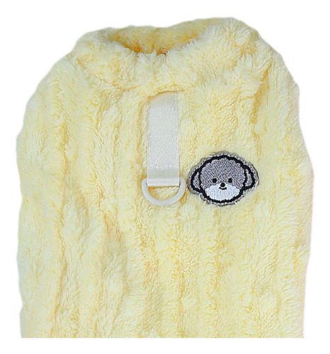 Suéter Suave Para Cachorros, Suéter Tejido Para S Amarillo