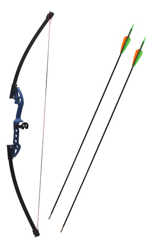 Arco Recurvo 30-40 Lb + Reposa Flecha + 2 Flechas Explorer 