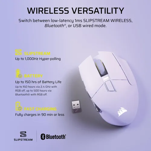 Mouse Corsair Scimitar Elite Wireless Se Para Jogos De 33k D