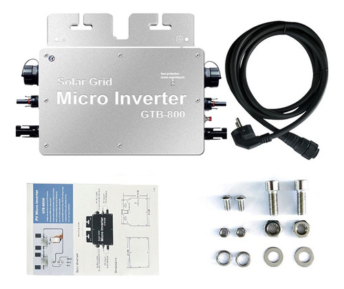 110v/220v 800w Inversor Microinversor 99.5% De Eficiencia