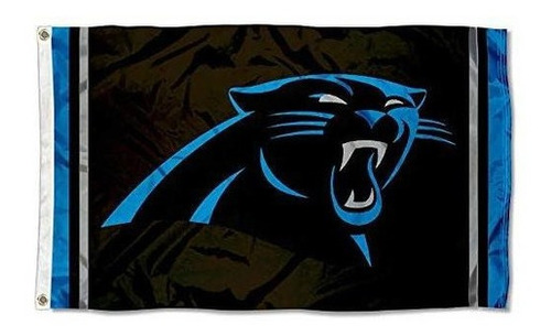 Bandera Wincraft Carolina Panthers Large Nfl 3x5
