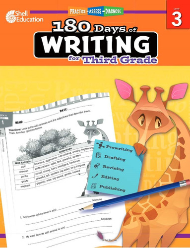 Libro 180 Days Of Writing For Third Gradeinglés