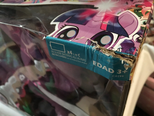 My Little Pony Twilight Sparkle Gigante !! Robot Interactivo (Usado)