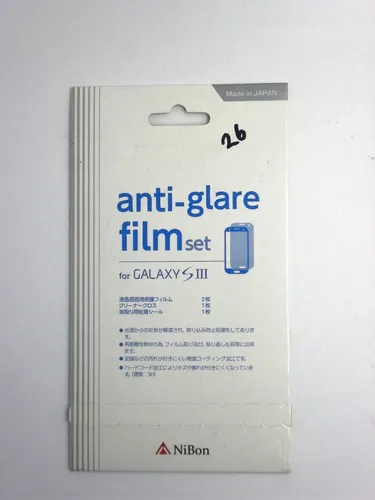 Protector De Pantalla Para Galaxy S3 Nibon Anti Glare