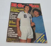 Comprar El Grafico 3155 Maradona , River 0 Velez 1, Ferro 1 Boca 1