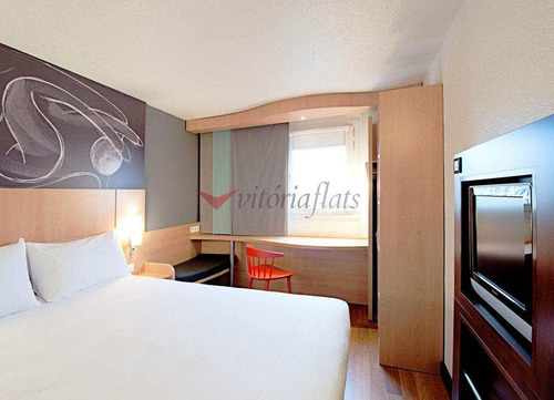 Imagem 1 de 14 de Flat Com 1 Dorm, Cambuí, Campinas - R$ 120 Mil, Cod: 53396773 - V53396773