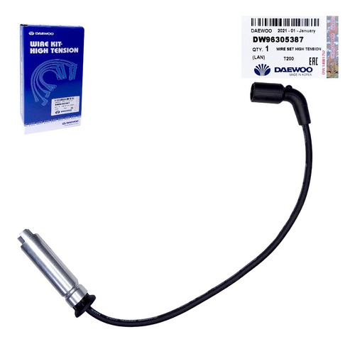 Imagen 4 de 8 de Cables Bujias Palio Siena Idea 1.8 Lanos Nubira 1.5 Original