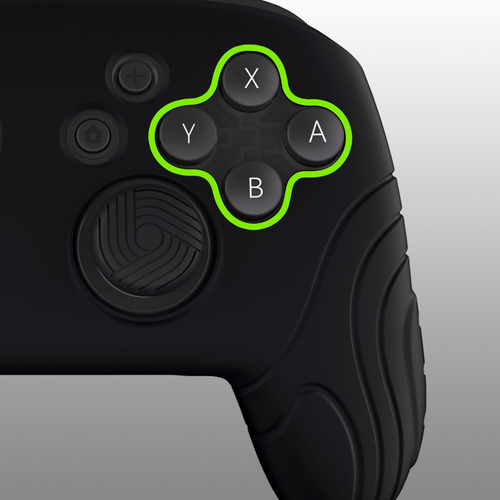 Funda De Silicona Para Nintendo Switch Pro Control Negra