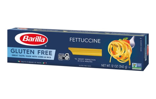Barilla Pasta Fettuccinne Libre Gluten Free Importadoitalia 