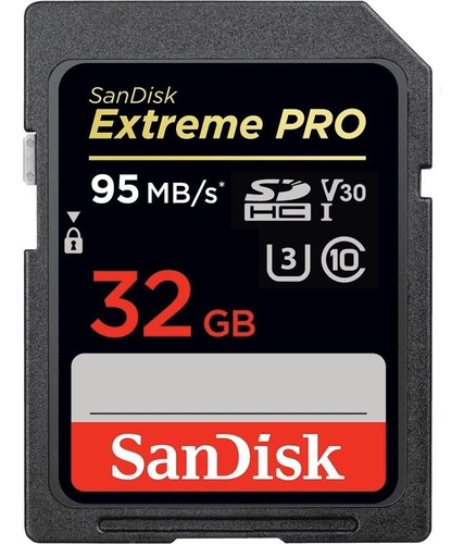 Sandisk Extreme Pro 32gb Sdhc Uhs-i  Class10 95mb/s Original