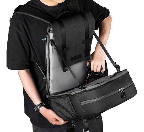 Mochila K&f Concept Beta Para Cámara De Fotos Y Vídeo De 20l