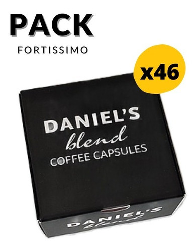 46 Cápsulas Para Nespresso Mix Fortissimo Daniel's Blend