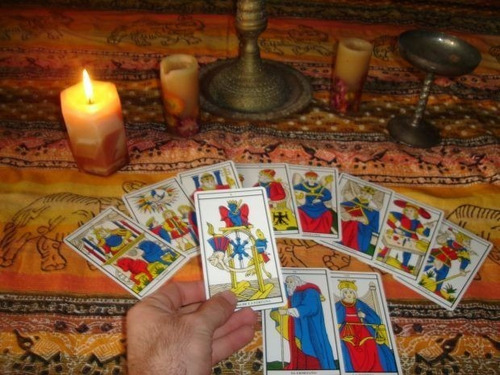 Imagen 2 de 4 de Tarot De Marsella Oraculo De Bolsillo Solo Cartas