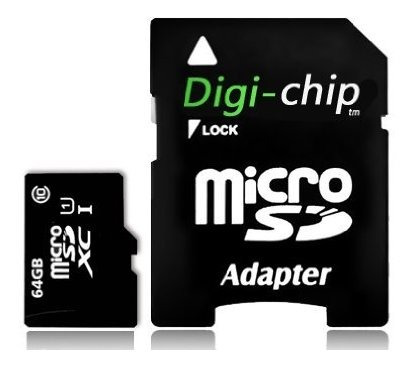 Tarjeta De Memoria Micro-sd De 64 Gb Clase 10 Para Teléfonos