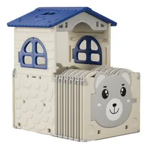 Comprar Cuna Corral Para Bebe +casa +panel De Juegos Gratis Alfombra