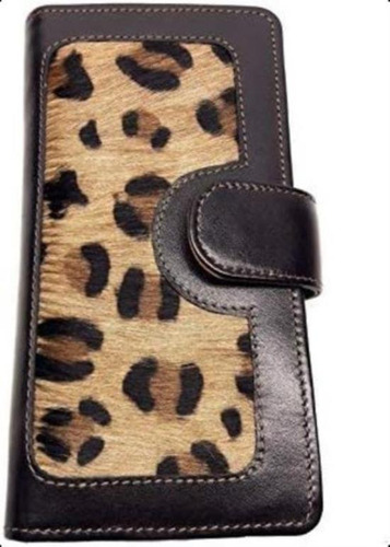 Lw-1803 Cartera Mujer Black Leopard|10 Ranuras Tarjetas|1 |