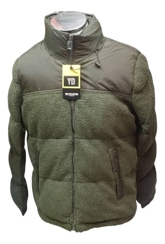 Campera De Hombre Yd Corderito - Abrigo Ideal Para Otoño