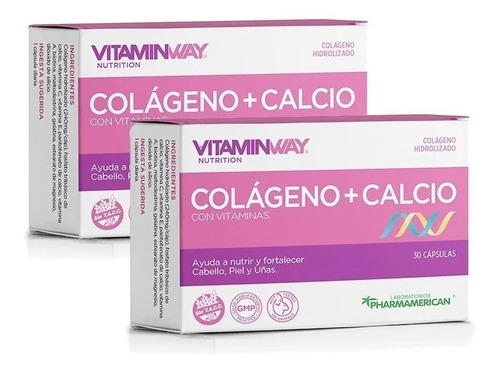 Plan 60 Dias Colageno Vitamina A Y  E  X60 Caps Vitaminway 