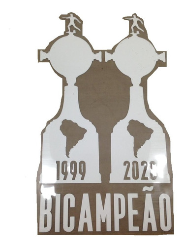 Transfer  Patch Taça Bi Campeão Libertadores 2020 1999