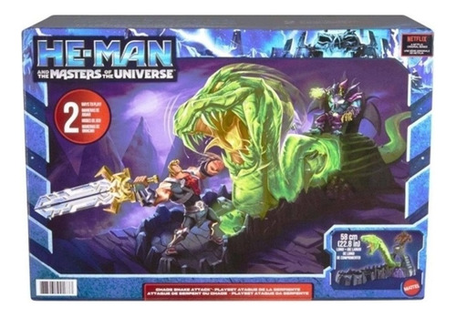 Escenario De Juego Chaos Snake Attack He Man And The Masters