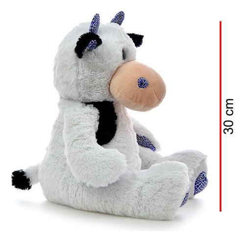 Peluche Vaca Sentada 30cm Phi Phi Toys