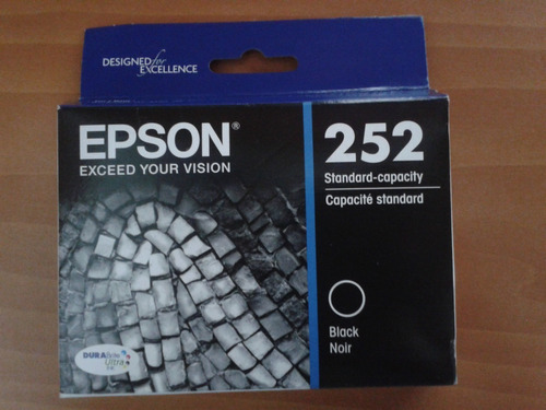 Cartucho Epson 252(amarillo, Azul ,negro,magenta)