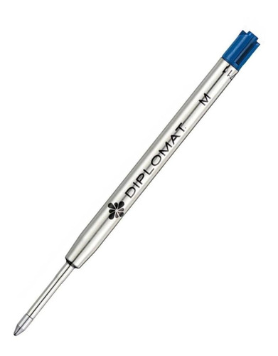 Carga P/caneta Esferográfica Diplomat Easyflow Azul M