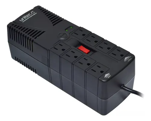 Regulador De Voltaje Unitec Con Supresor De Picos U-1200