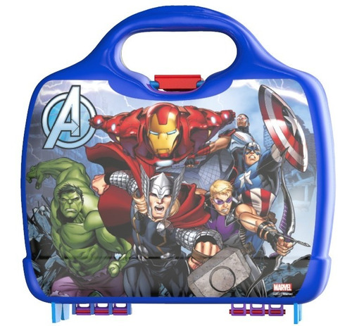 Lunchera Infantil Marvel Avengers Rigida Original