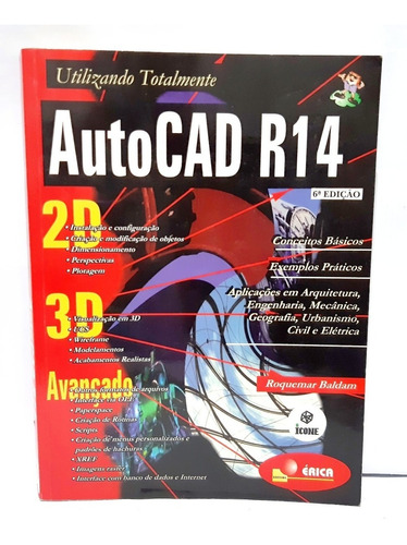 Utilizando Totalmente Autocad R14 Roquemar Baldam