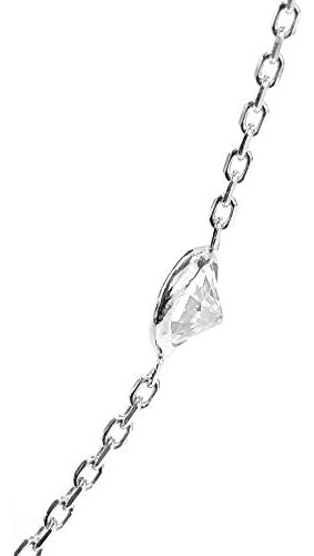 Ritastephens Plata De Ley Mini 3 Mm Cubic Zirconia Cz By The
