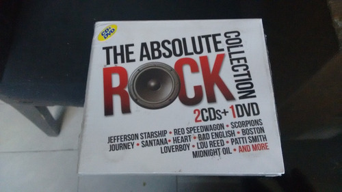 Cd-dvd The Absolute Rock Collection En Formato 2 Cds-dvd