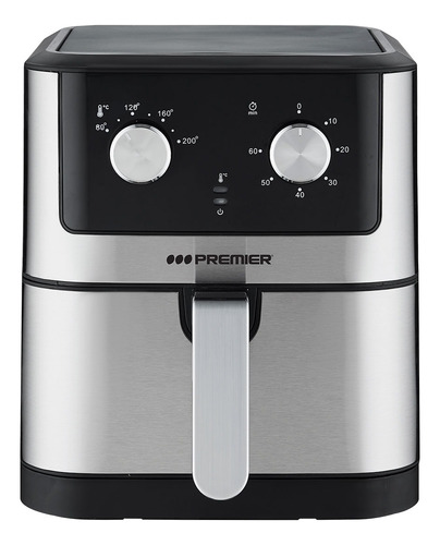 Premier Freidora De Aire Air Fryer 6 Litros 1500w 200c